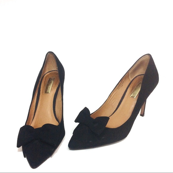 Halogen Shoes - ⬇️$60 Halogen Marla Suede Leather Pump Bow Pointy